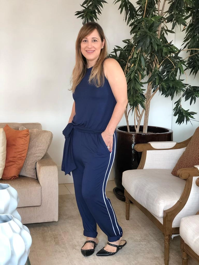 Macacão de Malha Viés lateral Neide